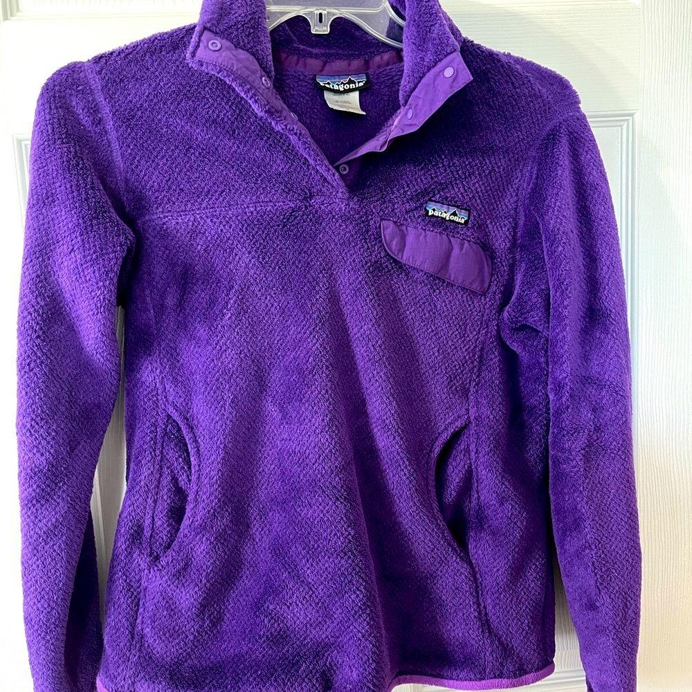 Patagonia Women's Re-Tool Snap-T® Fleece Pullover. Women’s size medium